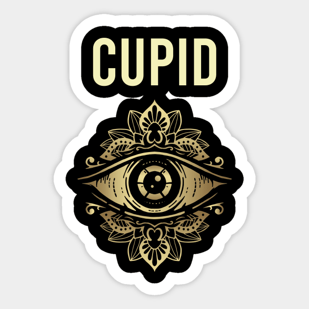 Cupid Watching Sticker by blakelan128